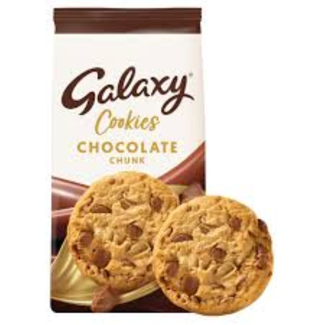 GALAXY CHOC COOKIES 180G